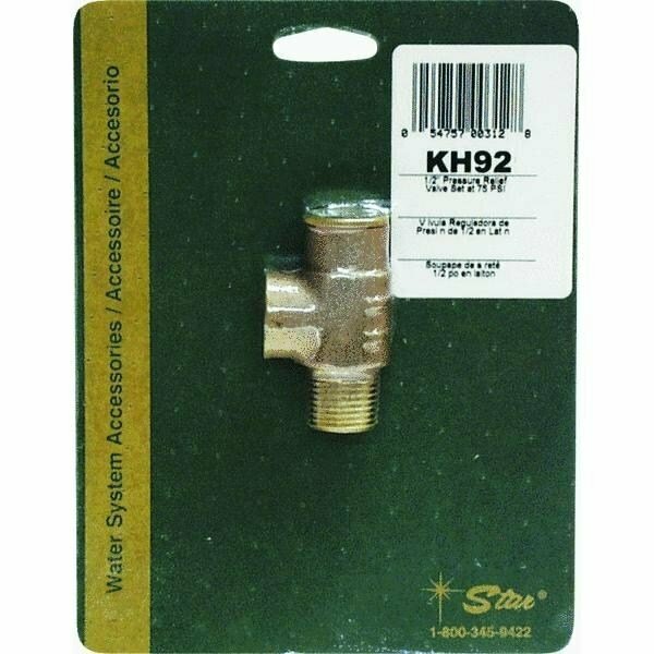 Flint & Walling/Star Water Pressure Relief Valve KH92